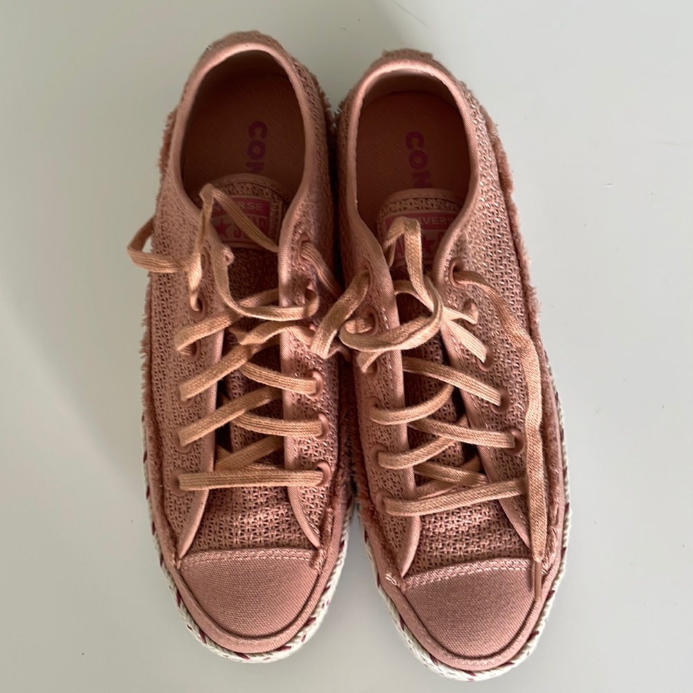 Converse • Espadrille Style • Platform • Lace Up • Size 6.5